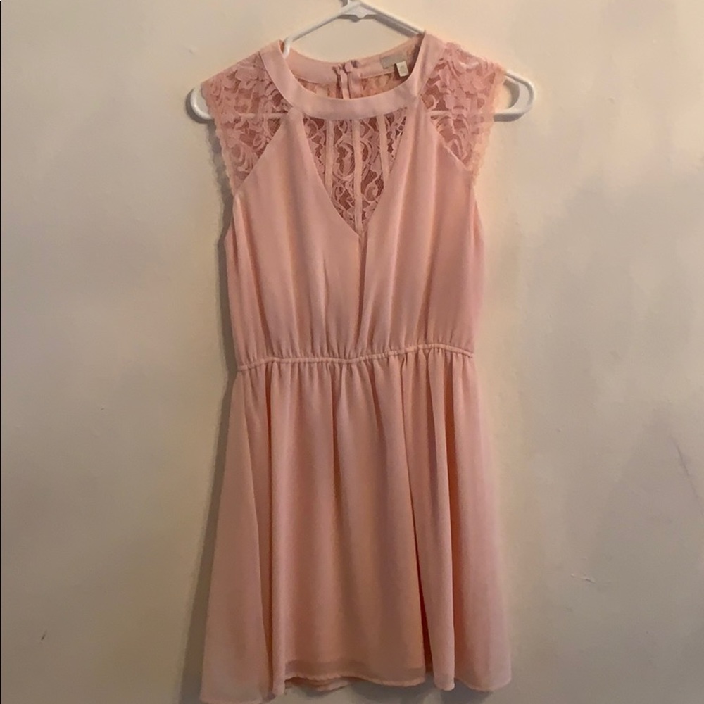 GB light pink dress